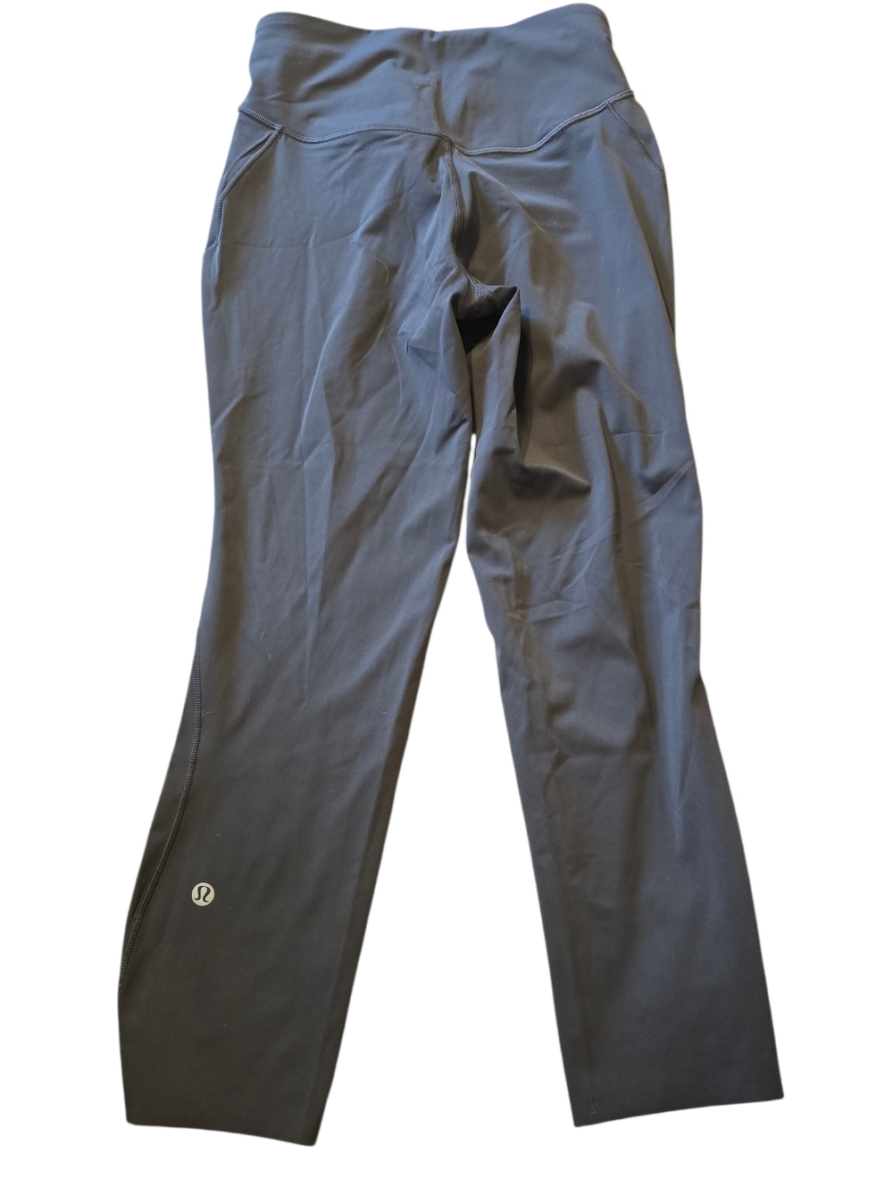Lululemon Base Pace High-Rise Crop 23" LW6BO1S Nulux SIZE 8 Dark Gray